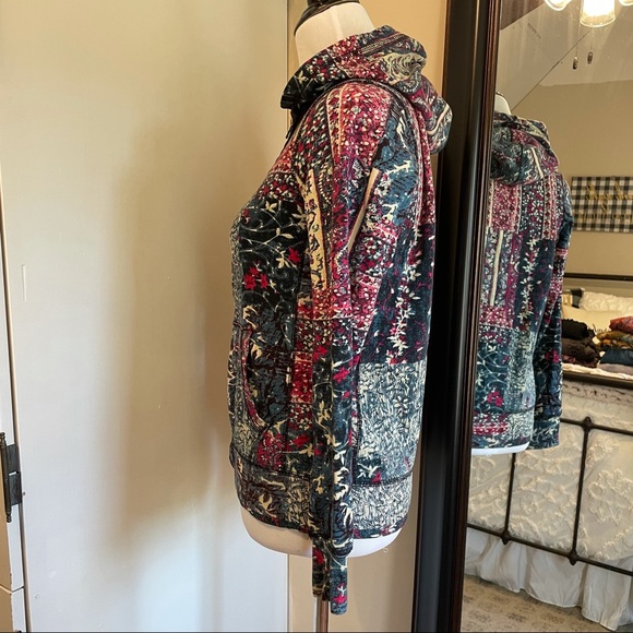 Lucky Brand Knit Wear Small Multicolor Sweatshirt - Picture 4 of 7